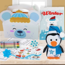 Winter Animals Loot Pack w/Plush